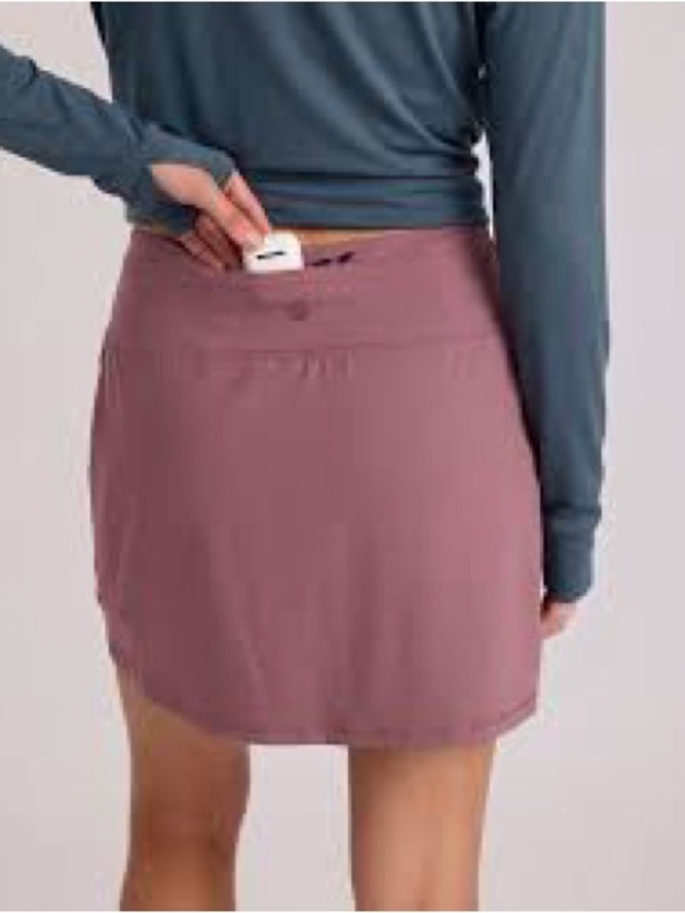 Free Fly Bamboo Lined Active Breeze Skort 13” Pink Active Skort - Picture 3 of 9